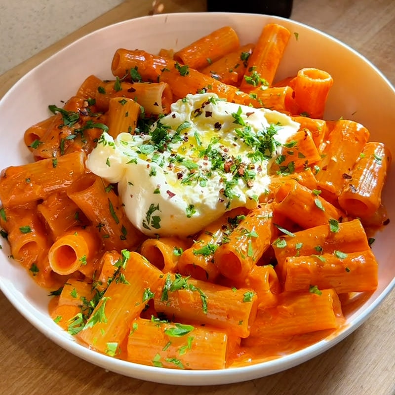 Olive Oil Vodka Pasta